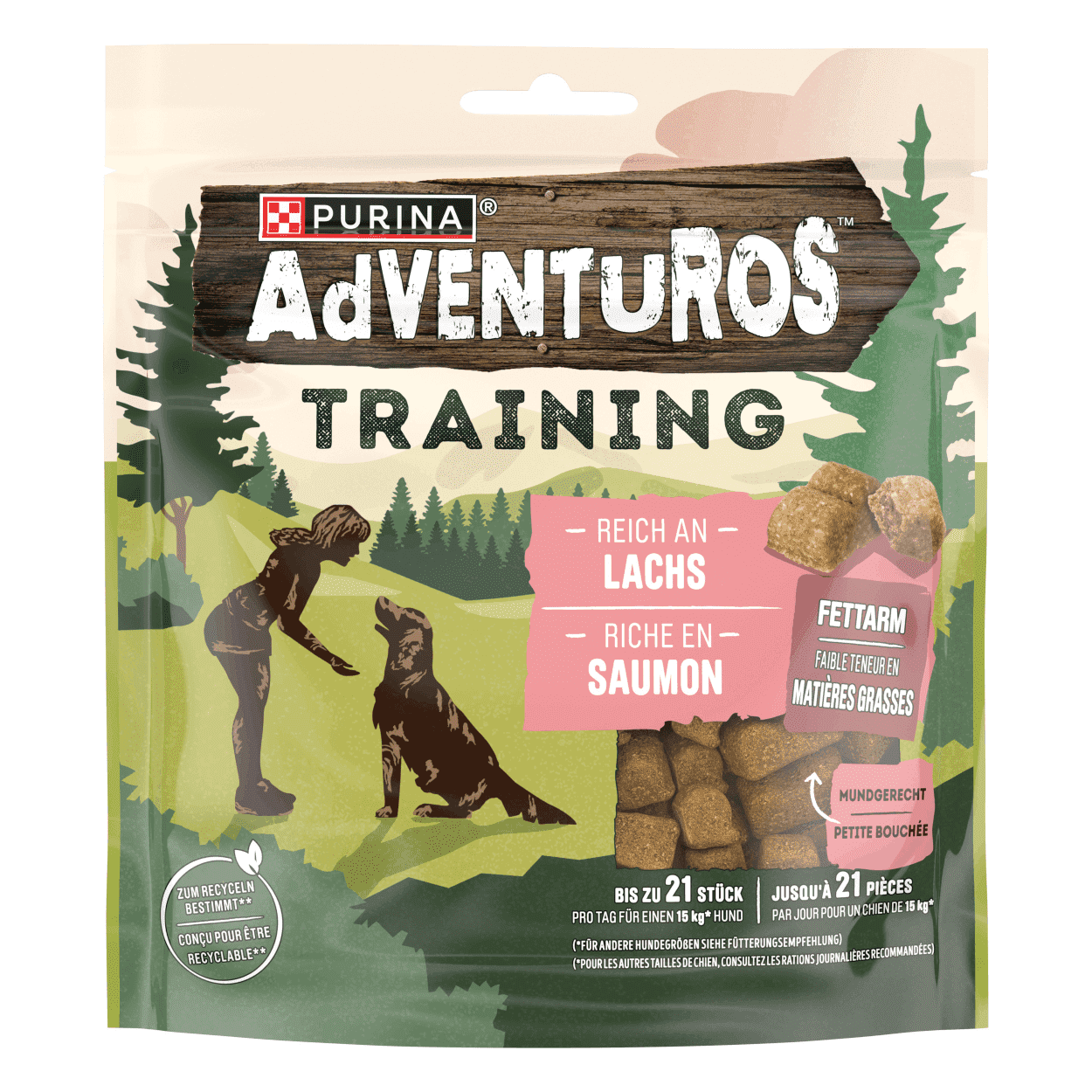 Adventuros Training Snacks Chien Riche En Saumon G