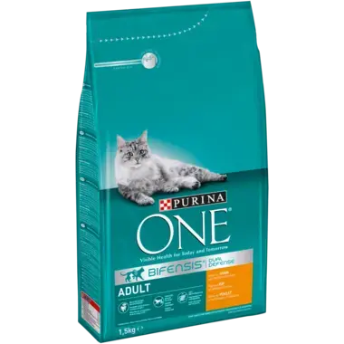 PURINA ONE® Adult, Reich an Huhn