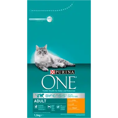 PURINA ONE® Adult, Reich an Huhn