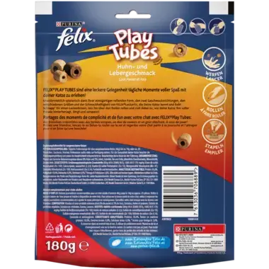 FELIX® PLAY TUBES POULET ET FOIE 180 G