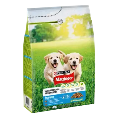 MATZINGER® CHIEN JUNIOR POULET & LEGUMES 3KG