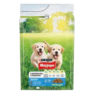 MATZINGER® CHIEN JUNIOR POULET & LEGUMES 3KG