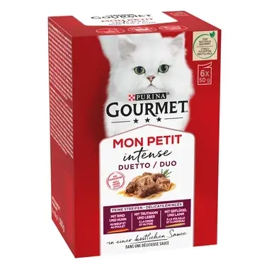 GOURMET™ MON PETIT Intense DUO viandes 6x50 g​