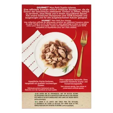 GOURMET™ MON PETIT Intense DUO Fleisch 6x50g​