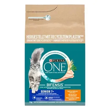 Croquettes pour chat PURINA ONE Senior 7 Poulet 800g