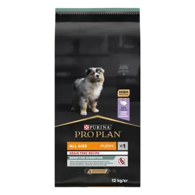 PRO PLAN® Medium & Large Puppy Sensitive Digestion mit OPTIDIGEST® Getreidefrei Reich an Truthahn