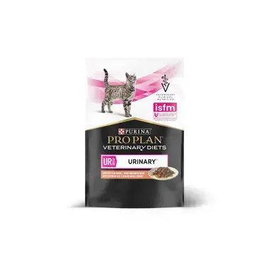 Purina® Pro Plan® Veterinary Diets Feline UR St/Ox Urinary - Sachets pour Chat ayant des Problèmes Urinaires au Saumon