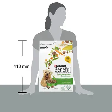 PURINA BENEFUL Poids Optimal au poulet et aux légumes du jardin, Adult, Croquettes pour Chiens, Sac 2.8kg