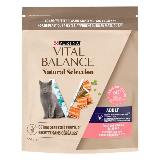 PURINA VITAL BALANCE Natural Selection riche en Poulet 700g